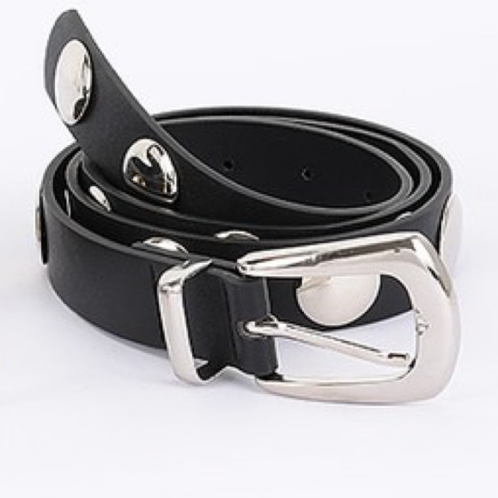 Silver Studded Belt